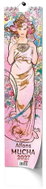 BALOUŠEK Alfons Mucha 2027, 11 × 46 cm - Wall Calendar