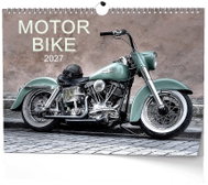 BALOUŠEK Motorbike 2027, 45 × 32 cm - Wall Calendar