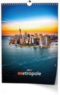 BALOUŠEK Metropole 2027, 32 × 45 cm - Wall Calendar
