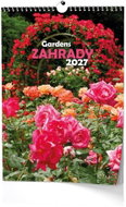 BALOUŠEK Zahrady 2027, 32 × 45 cm - Wall Calendar