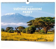 BALOUŠEK Světové národní parky 2027, 45 × 32 cm - Wall Calendar