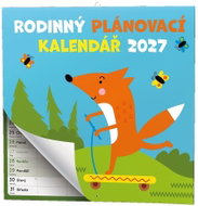BALOUŠEK Rodinný plánovací 2027, 28,5 × 28,5 cm - Wall Calendar