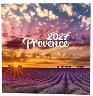 BALOUŠEK poznámkový Provence 2027, 28,5 × 28,5 cm - Wall Calendar