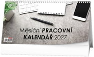 BALOUŠEK Měsíční pracovní 2027, 30 × 15 cm - Desk Calendar