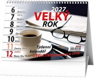 BALOUŠEK Velký rok 2027, 21 × 15 cm - Desk Calendar