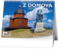 BALOUŠEK Z domova 2027, 21 × 15 cm - Desk Calendar