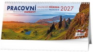 BALOUŠEK daňový Příroda 2027, 32 × 14 cm - Desk Calendar