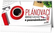 BALOUŠEK plánovací daňový s poznámkami 2027, 30 × 15 cm - Desk Calendar