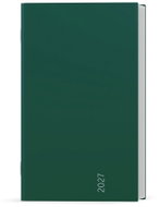 BALOUŠEK Alois Color týdenní 2027, zelená, 9 × 15 cm - Planner