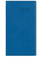 BALOUŠEK Jakub Vivella týdenní 2027, jasně modrý, kapesní, 7,5 × 15 cm - Planner