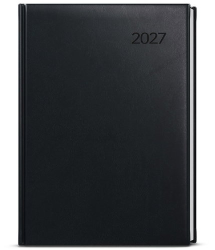 BALOUŠEK Oskar Vivella týdenní 2027, černý, A5, 14,3 × 20,5 cm Main image BALOUŠEK Oskar Vivella týdenní 2027, černý, A5, 14,3 × 20,5 cm - Planner - Main image