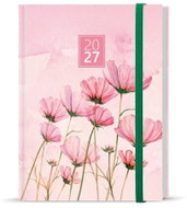 BALOUŠEK Prokop Lamino týdenní Růžový 2027, B6, 12 × 16,5 cm - Planner
