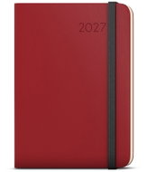 BALOUŠEK Zoro Hemingway týdenní 2027, bordó, A5, 14,3 × 20,5 cm - Planner