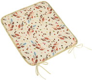 BELLATEX Seat cushion BERTA 34/607 smooth 40 × 40 cm, coloured leaves - Chair Cushion