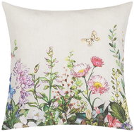 BELLATEX EMA cushion 45 × 45 cm 55/532 meadow flowers on black - Pillow