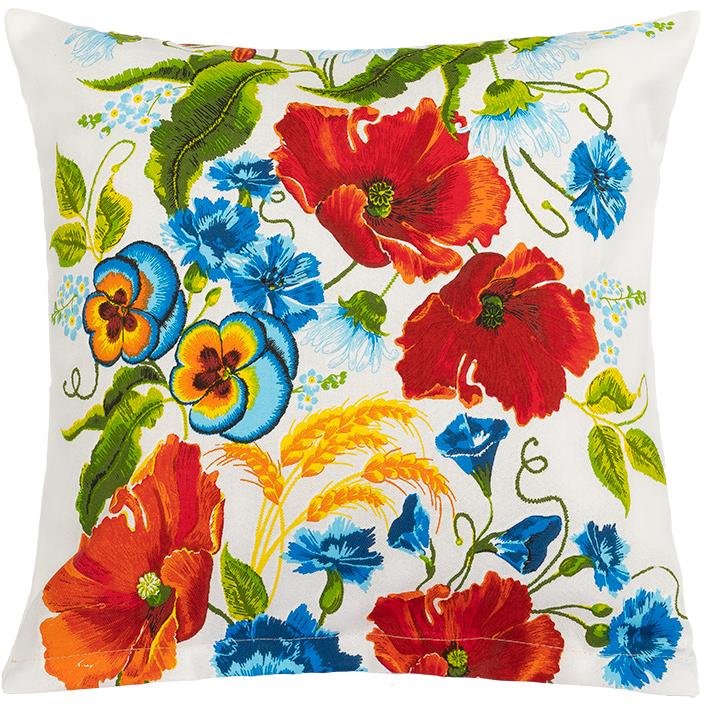 BELLATEX GITA 45 × 45 cm 55/614 pipacsok