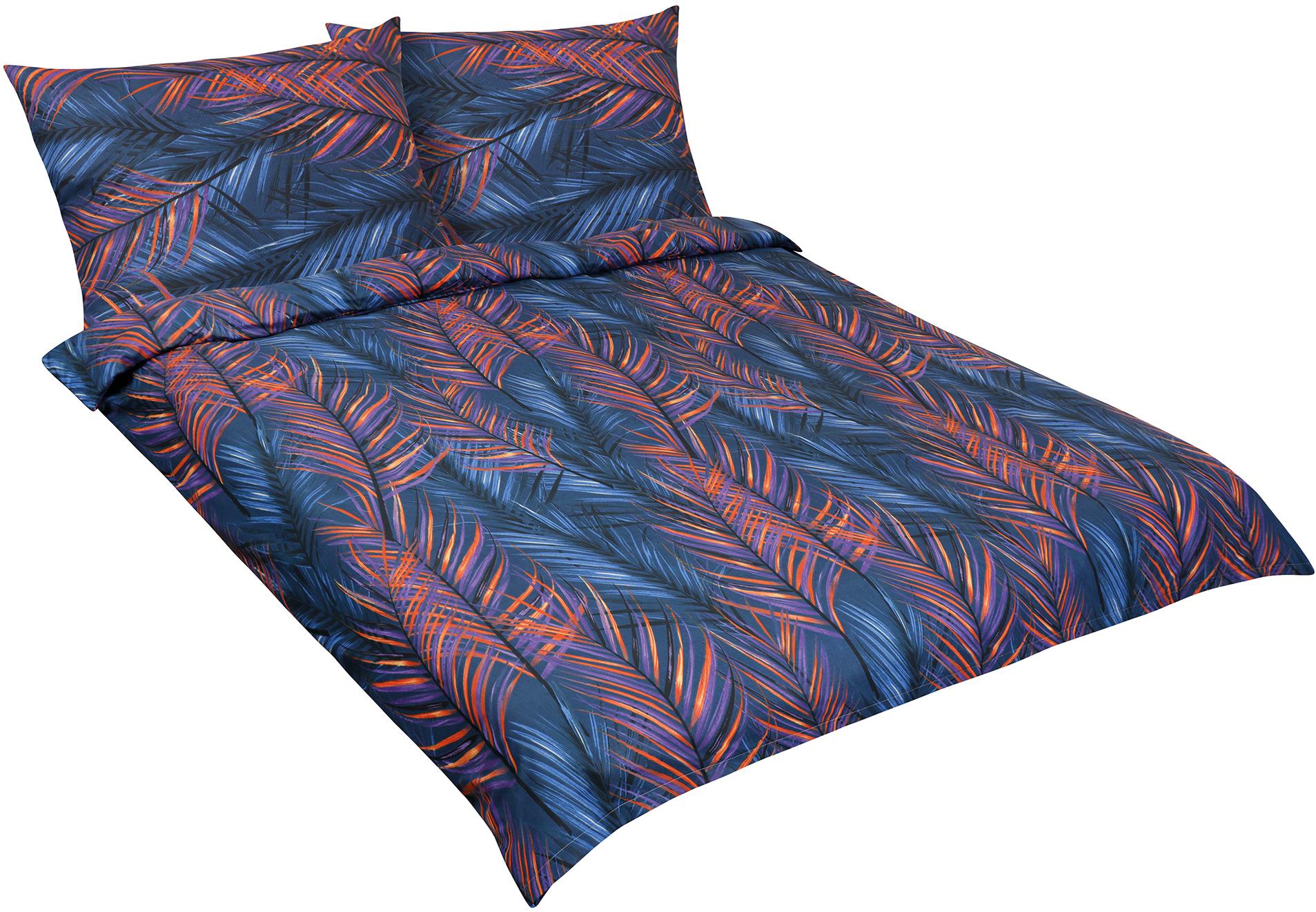 BELLATEX vászon, pamut F 90 cm/581 toll sötétkék, 1 darab 180×200 cm, 2 darab 70×90 cm