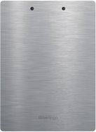 BERLINGO Steel & Style A4, stříbrná  - Clipboard