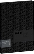 BERLINGO Double Black 4kroužkový, černý - Arch Folder