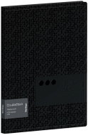 BERLINGO Double Black A4 katalogová kniha, 20 kapes, černá - Document Folder