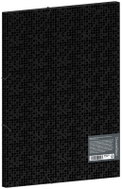BERLINGO Double Black s gumičkou, černé - Document Folder