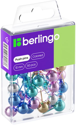 BERLINGO 16 mm, mix barev - balení 50 ks - Pins - Main image