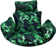 Blomster Pillow for hanging swing cocoon - green leaves - Cushion