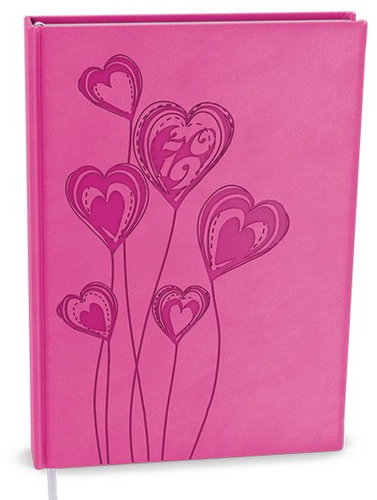 BALOUŠEK Adam vivella with B6 embossing pink CZ / SK 2019 - Daily Diary - Main image