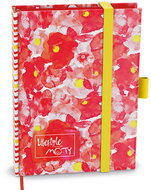 BALOUŠEK MOTY, B6, lamino, red - Planner