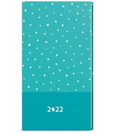 BALOUŠEK kapesní 2022 Lamino tyrkysový - Diář