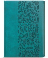 BALOUŠEK 2022 B6 Vivella s ražbou tyrkys Louka - Diář