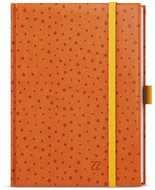 BALOUŠEK 2022 B6 Vivella extra oranžová Puntíky - Diář