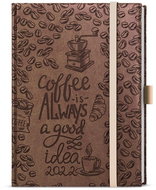 BALOUŠEK 2022 B6 Vivella extra moka Káva - Diář