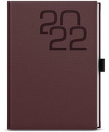 BALOUŠEK 2022 A5 Fabric bordó - Diář