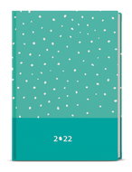 BALOUŠEK 2022 B6 Lamino Turquoise - Daily Diary