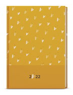 BALOUŠEK 2022 B6 Lamino Ochre - Daily Diary