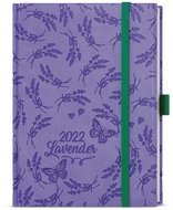 BALOUŠEK 2022 B6 Vivella Extra Violet Lavender - Daily Diary