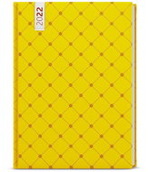 BALOUŠEK 2022 A5 Lamino Yellow - Daily Diary