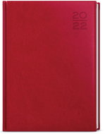 BALOUŠEK 2022 A4 Goliath Burgundy - Daily Diary