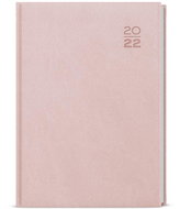 BALOUŠEK 2022 A5 Vivella II Pastel Pink - Daily Diary