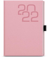 BALOUŠEK 2022 A5 Fabric Pink - Daily Diary