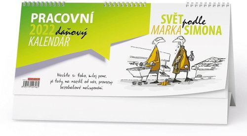 BALOUŠEK pracovní daňový - Svět podle Marka Simona 2022 - Stolní kalendář - Main image