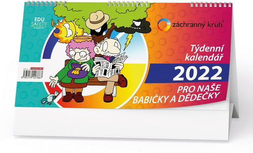BALOUŠEK Kalendář pro naše babičky a dědečky 2022 - Stolní kalendář - Main image