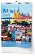 Praha A3 2022 - Nástěnný kalendář