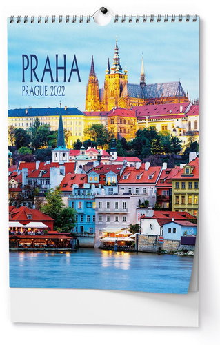 Praha A3 2022 - Nástěnný kalendář - Main image