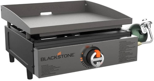 BLACKSTONE Tabletop Gas Grill 17" Griddle with Stainless Steel Panel - Grill - Main image
