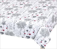 BELLATEX s.r.o. Ubrus DITA 405 120 × 180cm šedé větvičky - Tablecloth