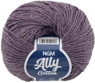 BELLATEX s.r.o. Příze Ally cotton 50g - 045 lilek - Yarn
