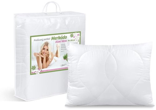 BELLATEX MERKADO pillow Aloe Vera 8560/0900, 70 x 90 cm, 900 g with zipper - Pillow - Main image