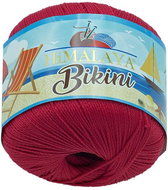 BELLATEX s. r. o. Yarn Bikini 50g - 80607 red - Yarn